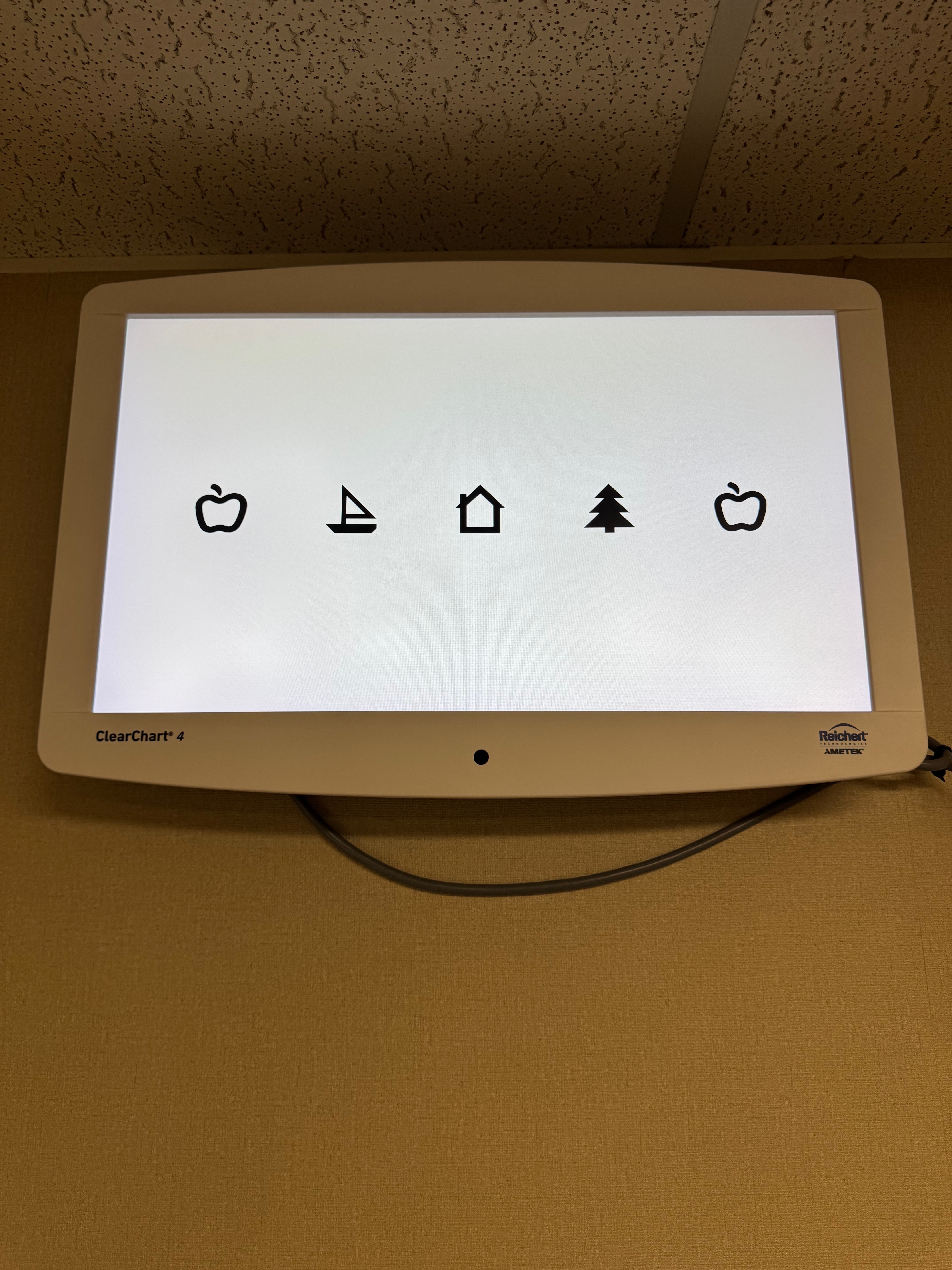 Children's eye chart
